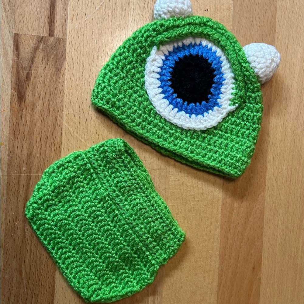 Handmade Newborn Diaper Cover/Photo Op